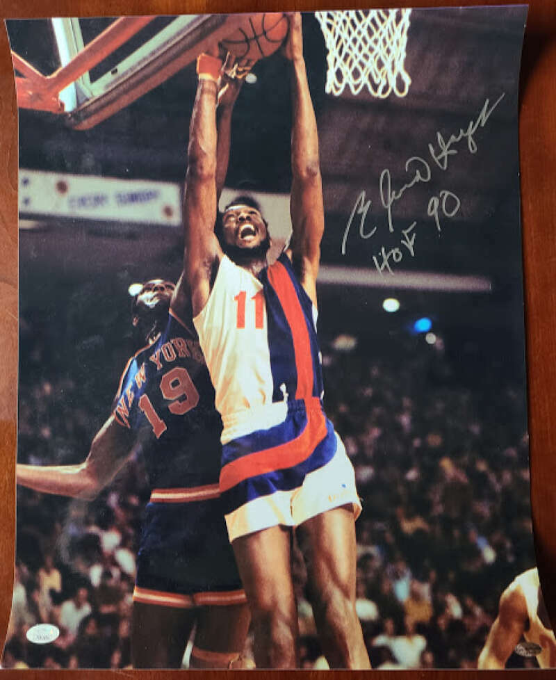Elvin Hayes JSA Coa Autograph 16x20 Photo Hand Signed