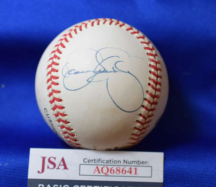 Dennis Eckersley JSA Coa Autograph National League ONL Signed Baseball