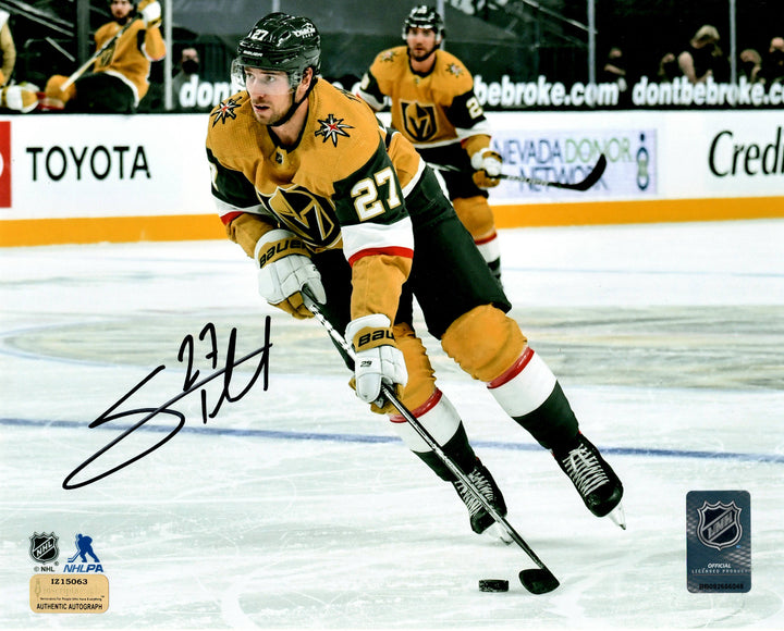 Shea Theodore Autographed Vegas Golden Knights 11x14 Photo COA Jersey Signed VGK