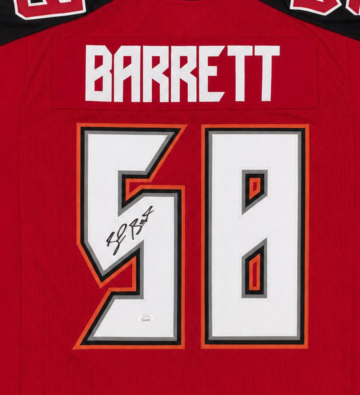 Tampa Bay Buccaneers Shaq Barrett Signed Red Jersey JSA