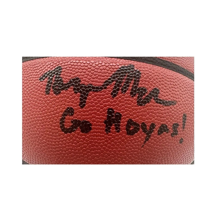Bryson Mozone Georgetown Hoyas Autographed NCAA Wilson Replica Basketball Inscribed "Go Hoyas!" (CX Auth)