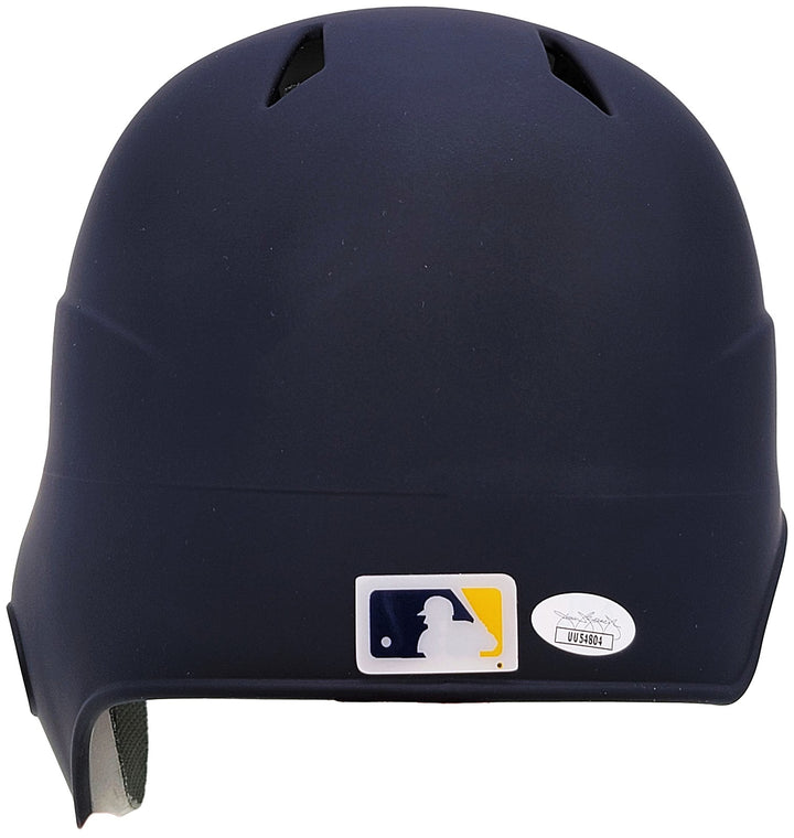 Fernando Tatis Jr. Auto Signed Padres Flat Matte Blue Velo Batting Helmet JSA