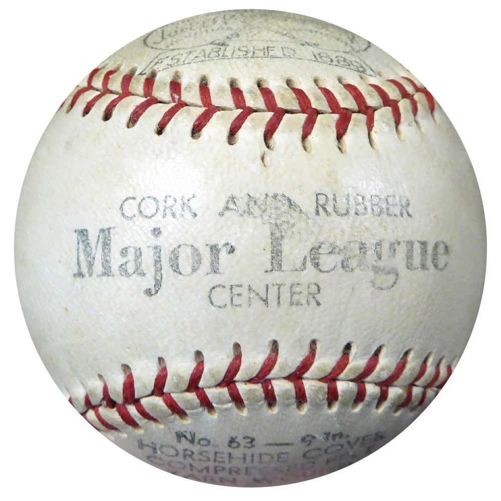 Hank Aaron Signed Baseball Atlanta Braves Vintage Sig Beckett #A04762