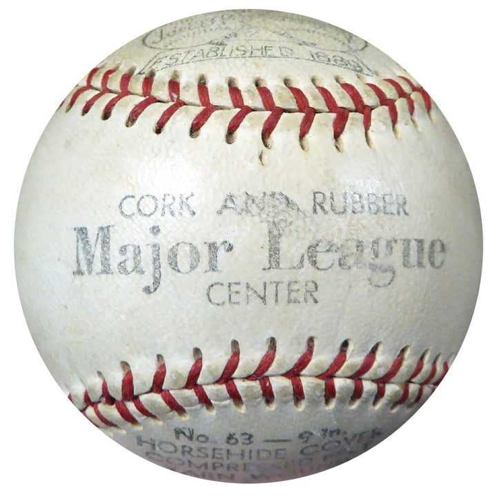 Hank Aaron Signed Baseball Atlanta Braves Vintage Sig Beckett #A04762