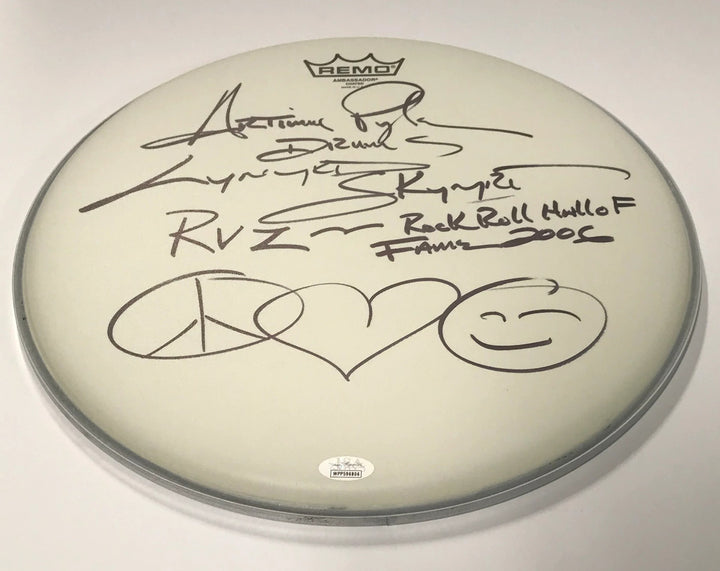 Artimus Pyle Autographed RR HOF 2006 14' Drum Head