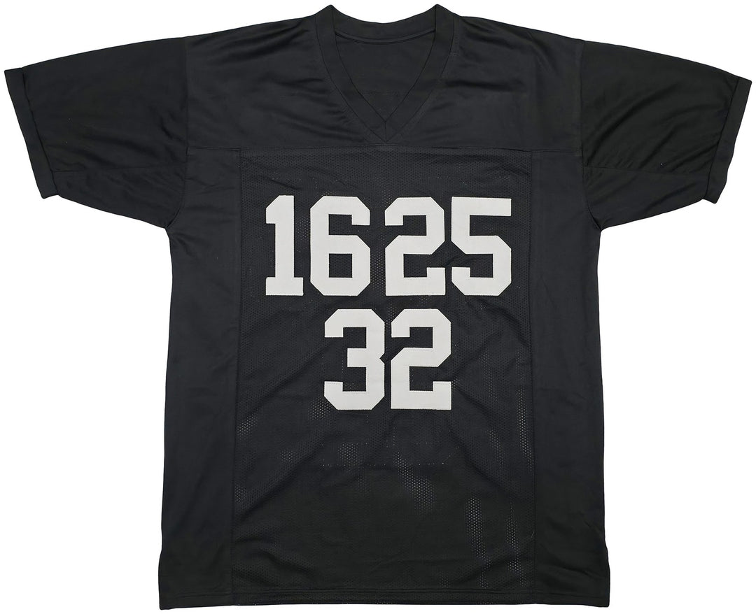 Raiders SB MVPs Fred Biletnikoff Jim Plunkett Marcus Allen Auto Black Jersey BAS