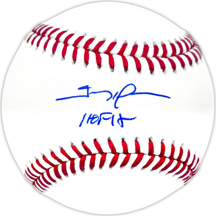 Trevor Hoffman Signed MLB Baseball San Diego Padres "HOF 18" Beckett Wit