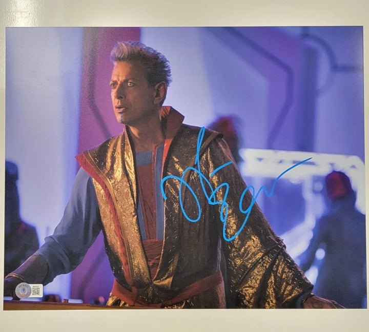 Jeff Goldblum signed Thor Grandmaster 11x14 photo autograph ~ Beckett BAS