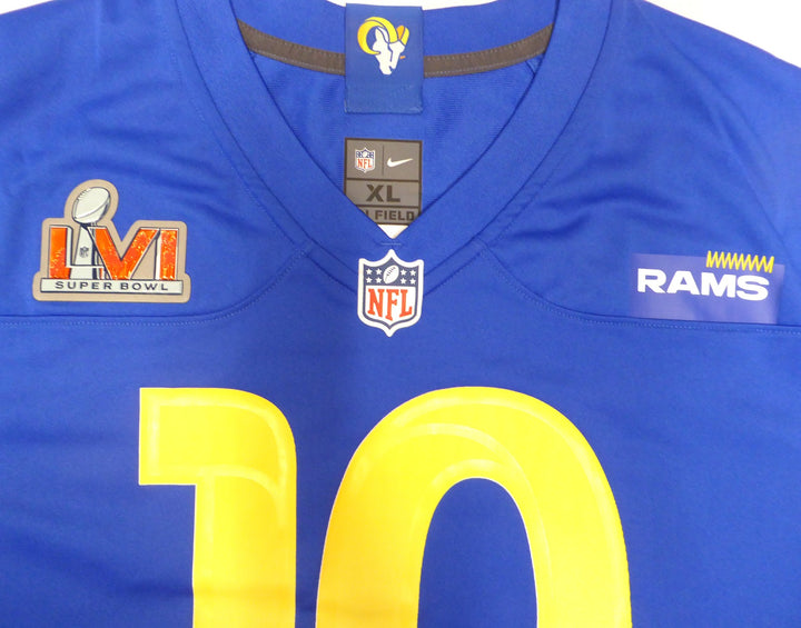 Rams Cooper Kupp Signed Blue Nike Jersey Size XL Fanatics Holo #B504920