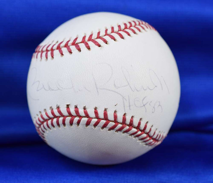 Brooks Robinson Steiner COA Autograph Major League Signed Baseball HOF 83