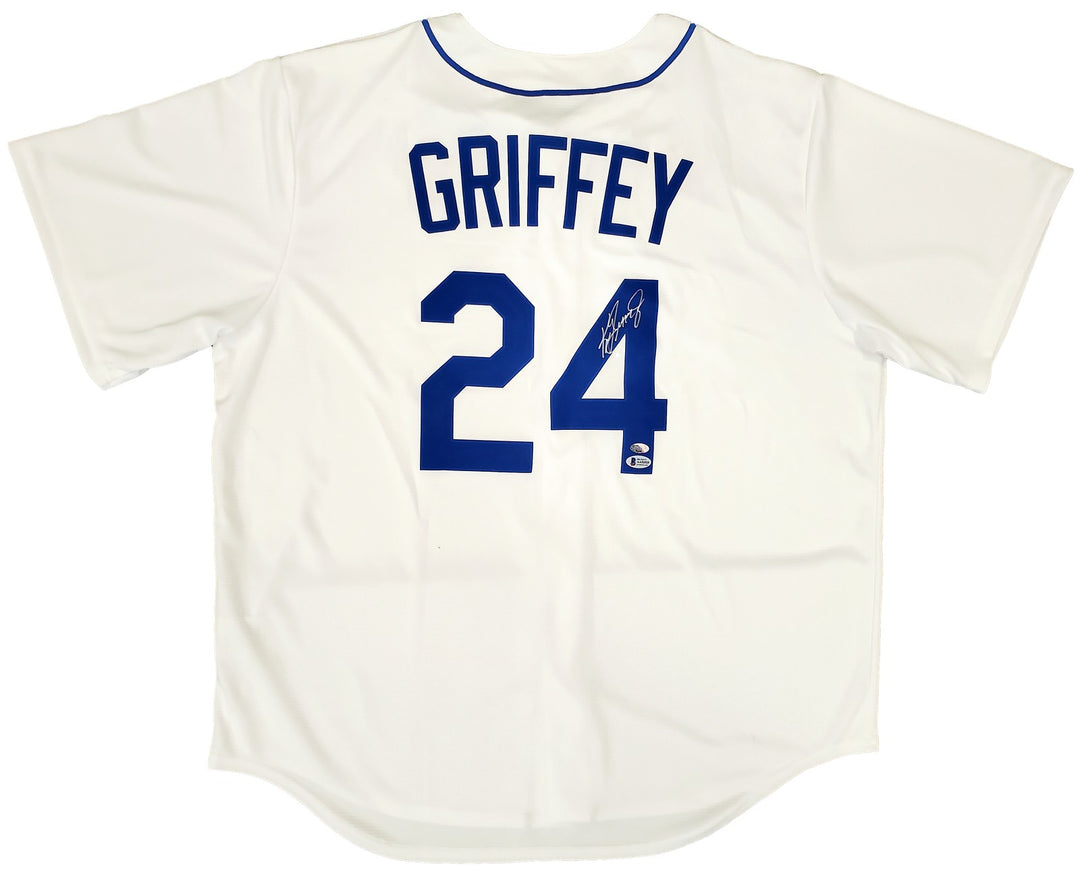 Mariners Ken Griffey Jr. Signed White Nike Jersey Size XL Beckett & MCS Holo