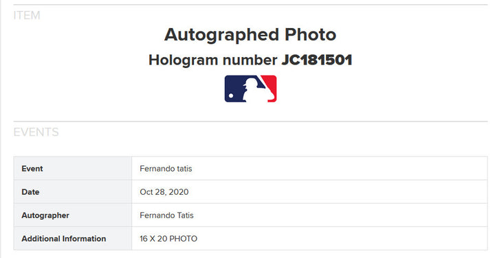 Fernando Tatis Jr Signed 16x20 photo framed mint autograph MLB Holo Fanatics COA