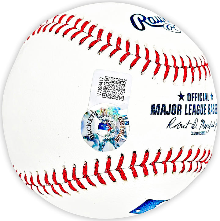 Scott Rolen Signed Official MLB Baseball St. Louis Cardinals Beckett BAS Witness