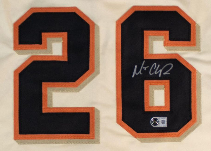 Matt Chapman San Francisco Signed Cream Baseball Jersey BAS