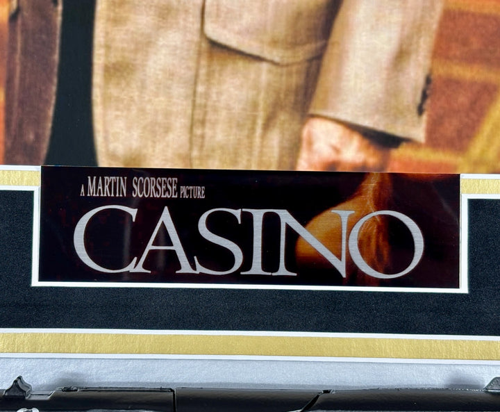 Joe Pesci Casino Movie Autographed Prop Gun Framed COA ASI Las Vegas Mafia
