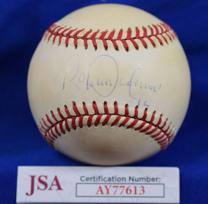 Roberto Alomar JSA COA Autographed American League Signed Baseball