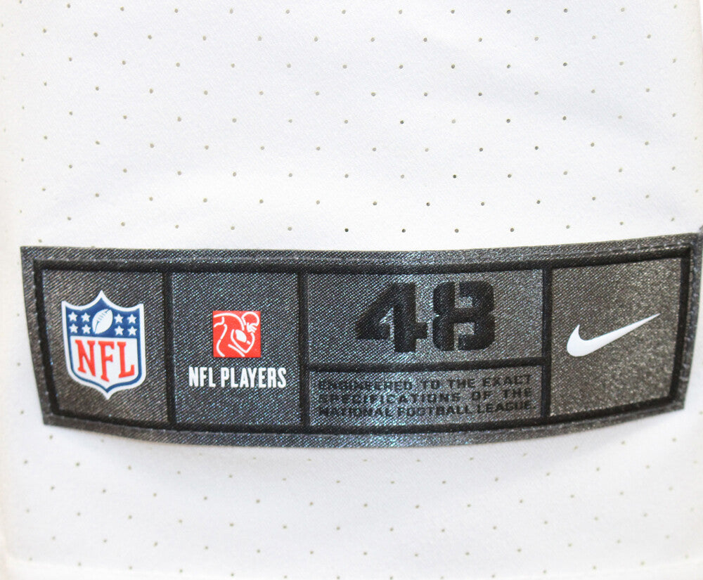 Tom Brady Signed New England Patriots Nike White Elite Jersey FAN 39510