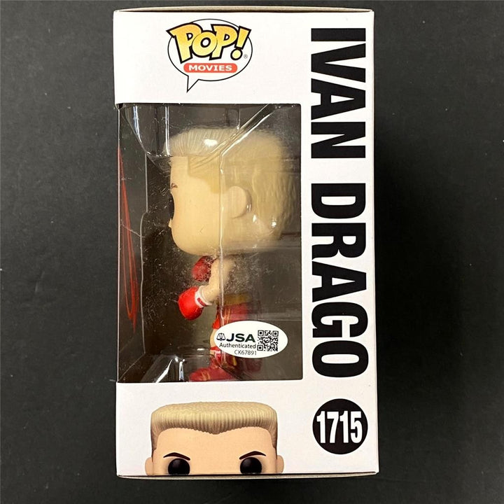 Dolph Lundgren signed Ivan Drago Rocky Funko Pop Figure 1715 (A) autograph ~ JSA