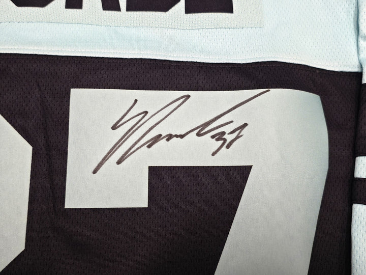 Kraken Yanni Gourde Auto Blue & Green Fanatics Reverse Retro Jersey Size XL