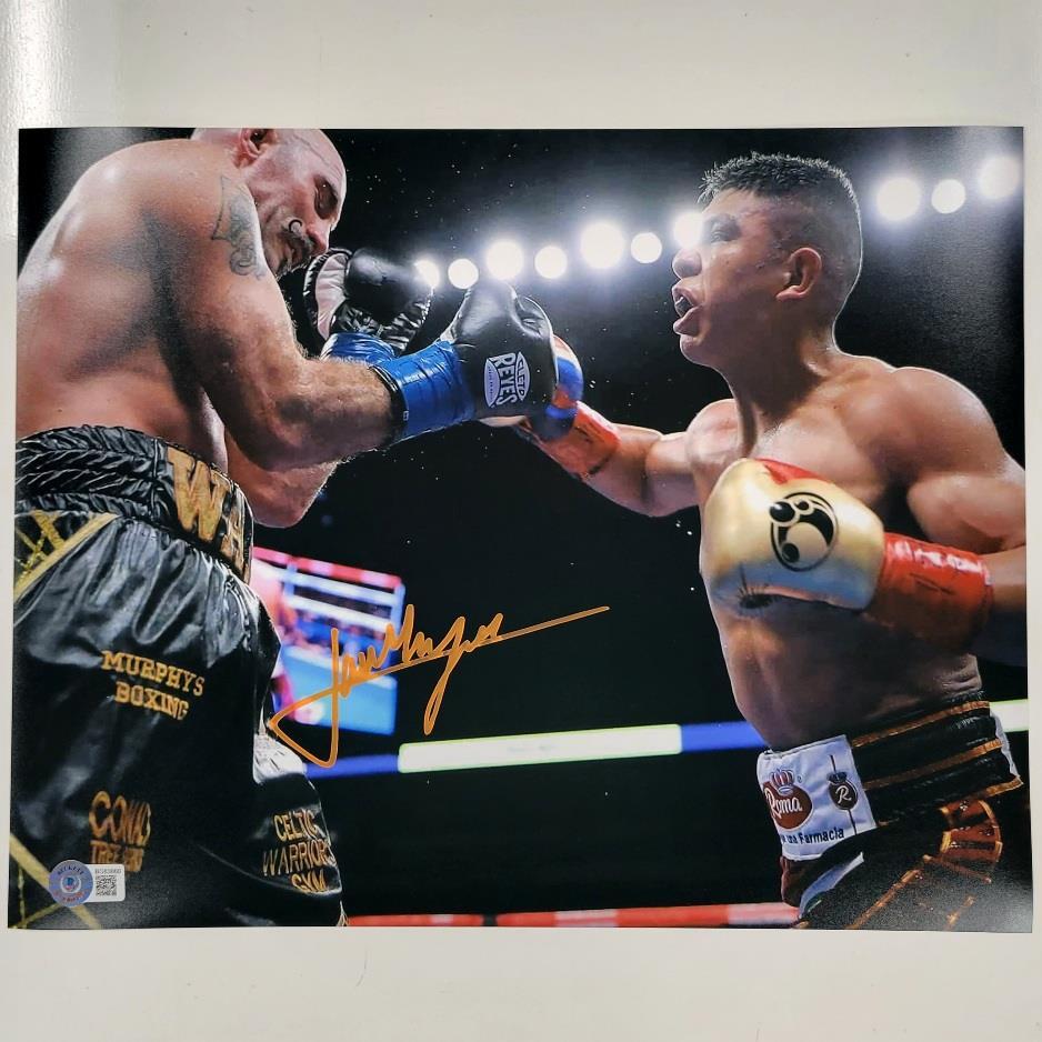 Jaime Munguia signed 11x14 photo boxing autograph ~ Beckett BAS Holo