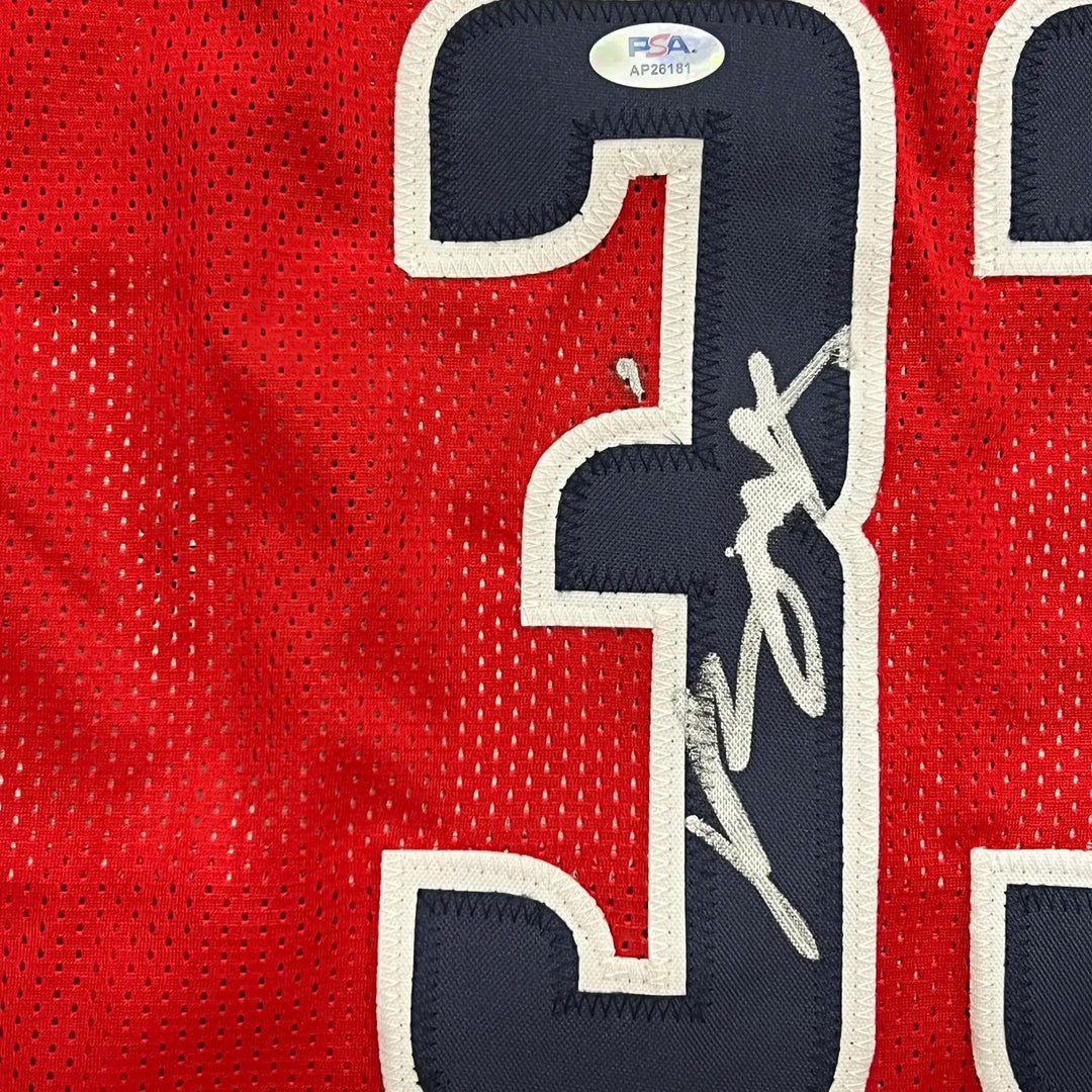 Kyle Kuzma Signed Jersey PSA Washington Wizards Autographed