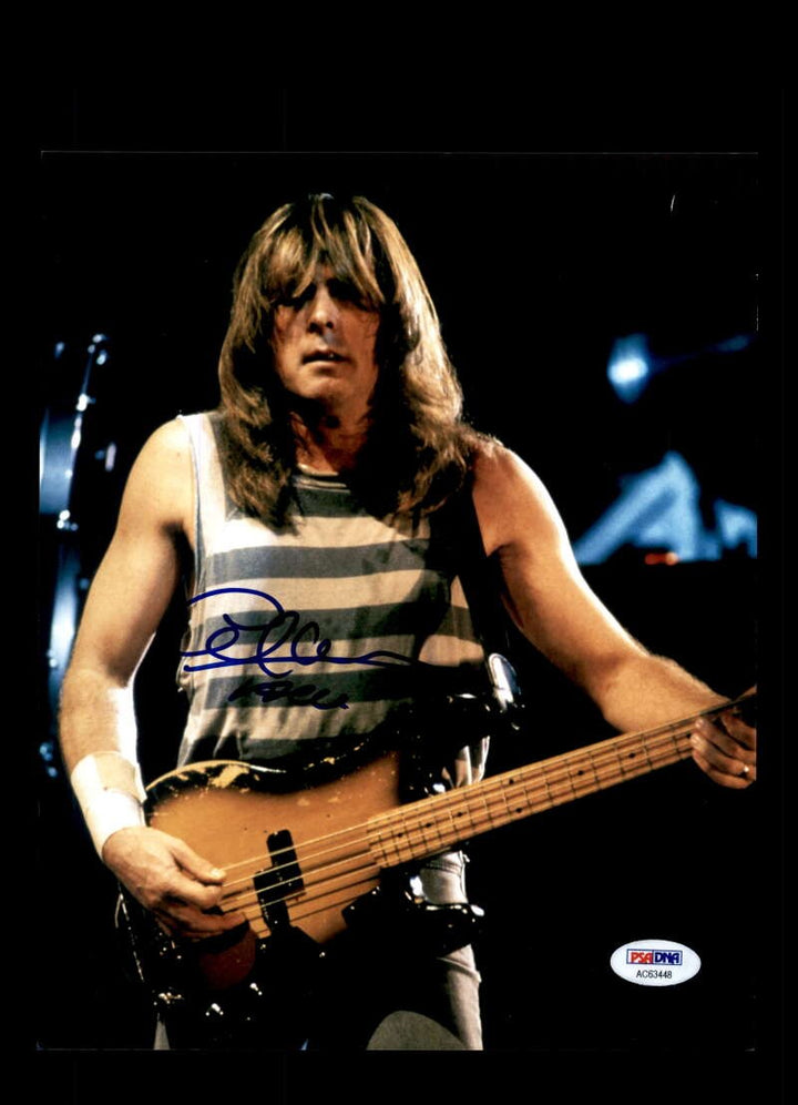 Cliff Williams PSA DNA Coa Signed 8x10 Photo Autograph AC/DC