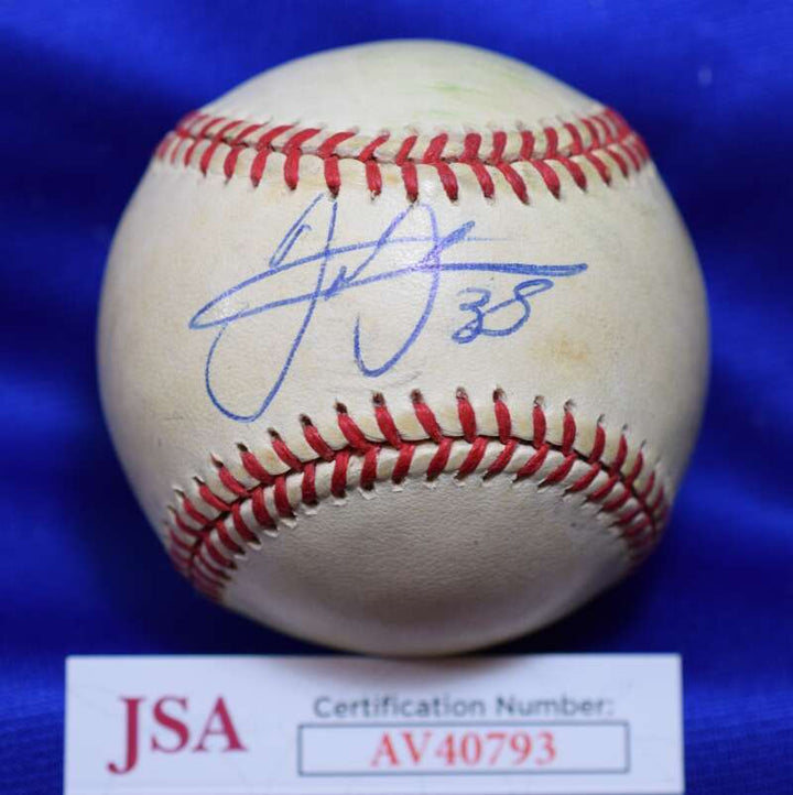 Frank Thomas JSA Early Autograph American League OAL Signed Baseball
