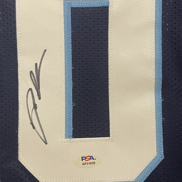 Donte Divencenzo Signed Jersey PSA Villanova Wildcats Autographed