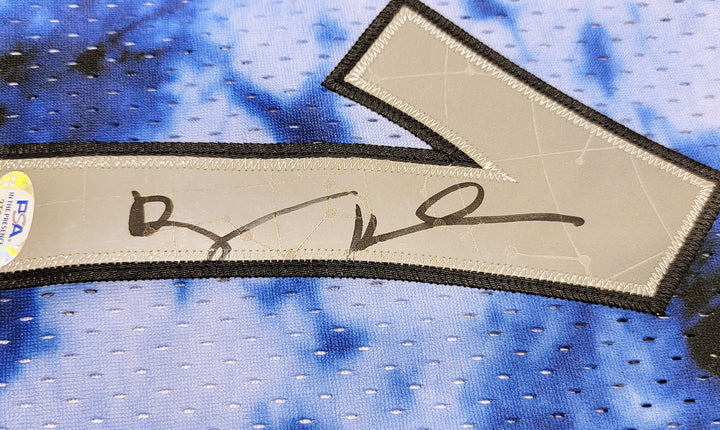 Magic Penny Hardaway Auto Blue Mitchell Ness Galaxy 94 Swingman Jersey L PSA/DNA
