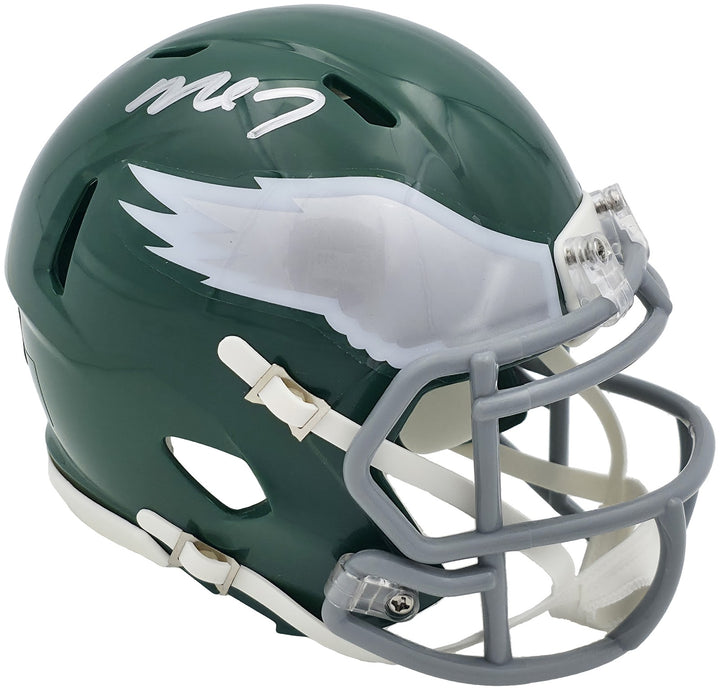 Michael Vick Auto Eagles 1974-95 Throwback Kelly Green Speed Mini Helmet Beckett