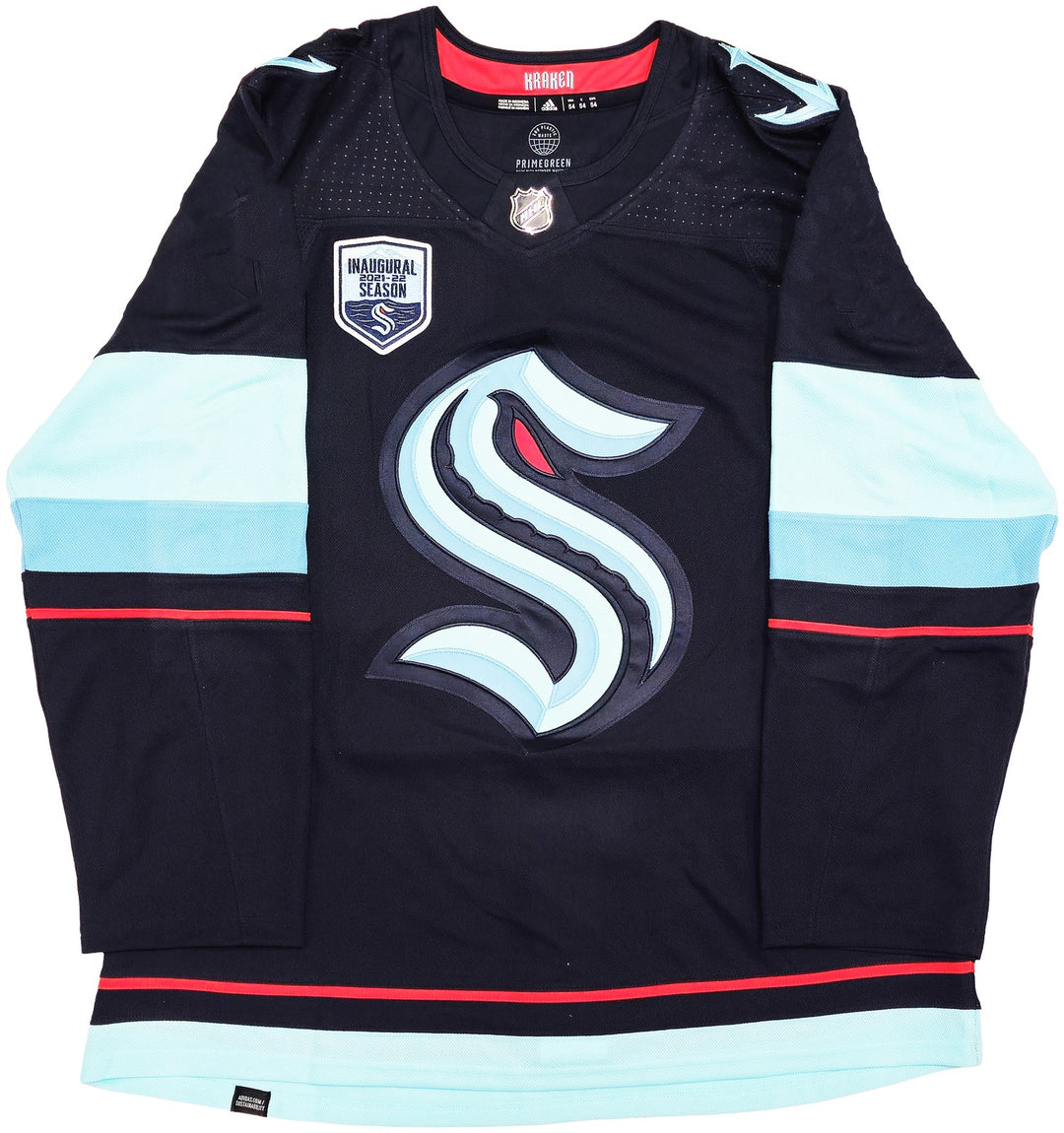 Kraken Joonas Donskoi Auto Blue Adidas Jersey Size 54 Inaugural Season Fanatics