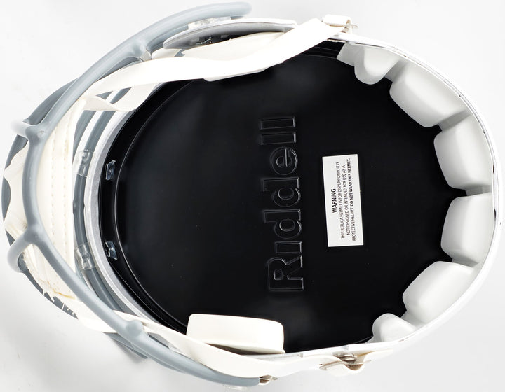 Dez Bryant Auto Cowboys White Throwback Full Size Speed Replica Helmet Beckett