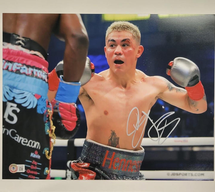 Joseph Diaz Jr. signed 11x14 photo boxing autograph (A) ~ Beckett BAS