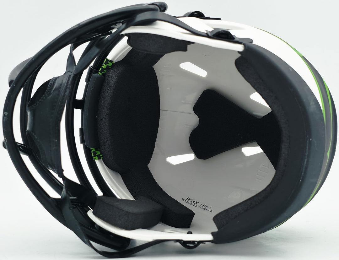 Zach Charbonnet Signed Seahawks Lunar Eclipse White Speed Mini Helmet MCS Holo