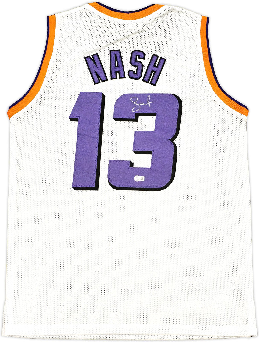 Phoenix Suns Steve Nash Autographed Signed White Jersey Beckett Witness