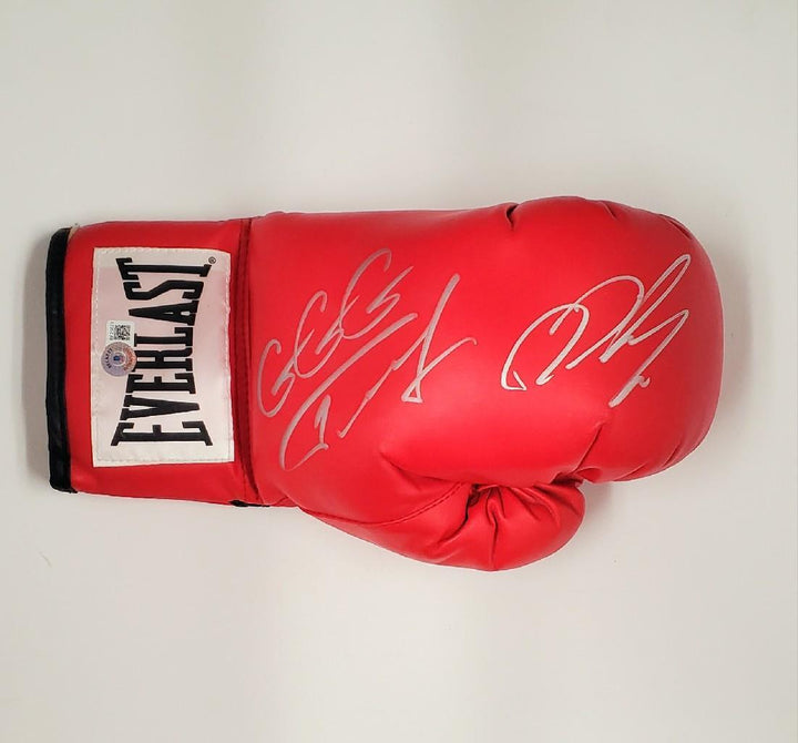 Gennady Golovkin GGG + David Lemieux signed Boxing Glove ~ Beckett BAS Holo