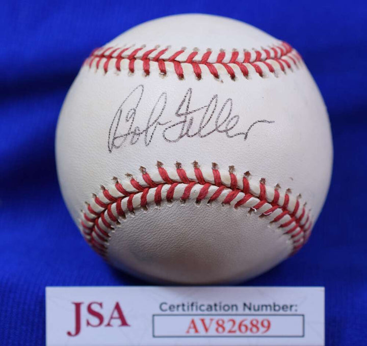 Bob Feller JSA COA Signed American League Autograph Baseball