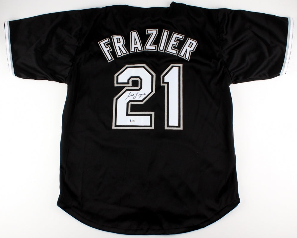 TODD FRAZIER SIGNED JERSEY YANKEES NY METS WHITE SOX REDS TODDFATHER BECKETT COA