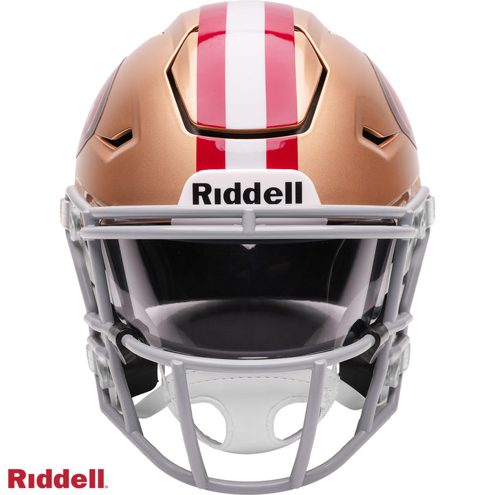 San Francisco 49ers Riddell Midi-Size Midi Helmet New In Box 53257