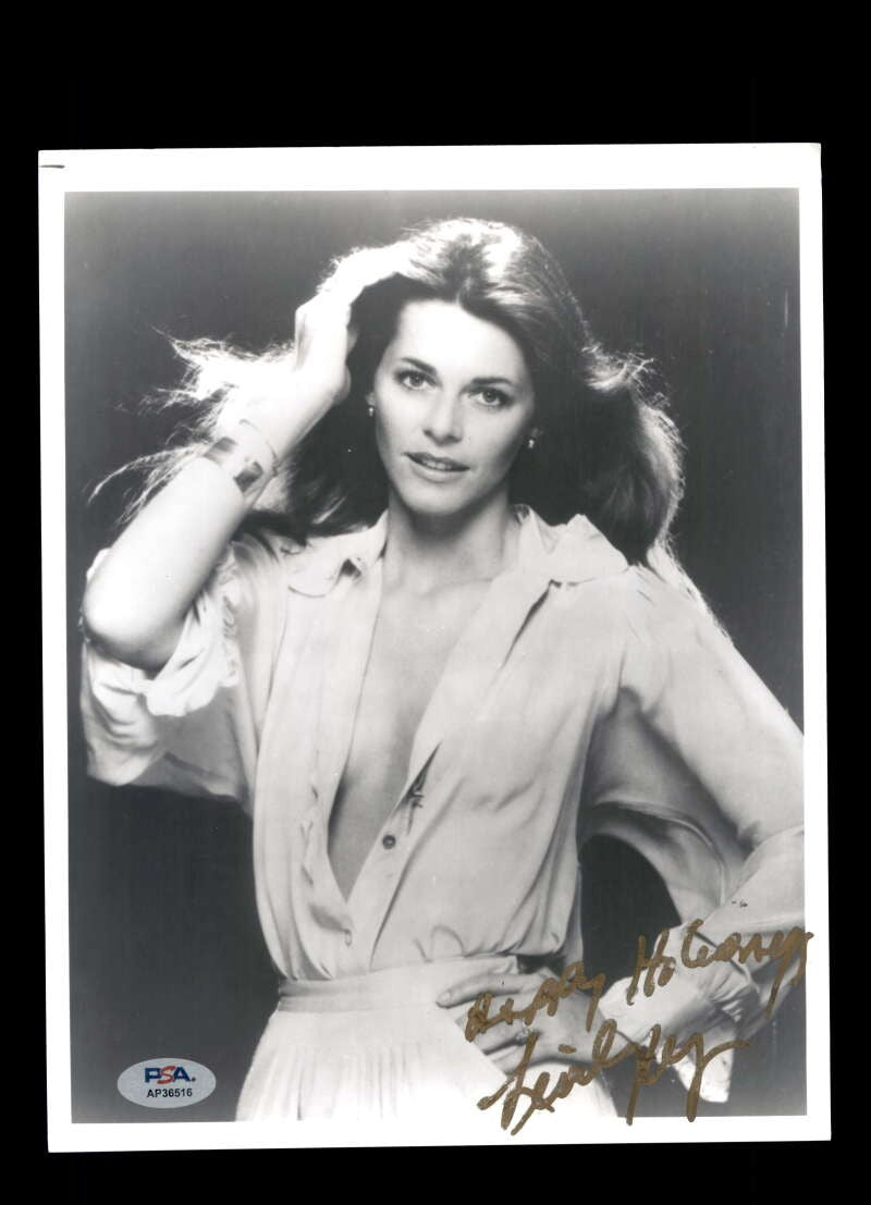 Lindsay Wagner PSA DNA Coa Signed 8x10 Photo Autograph Bionic Woman