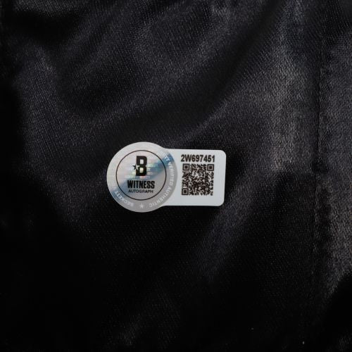 Deontay Wilder Signed Custom Black Boxing Trunks BAS