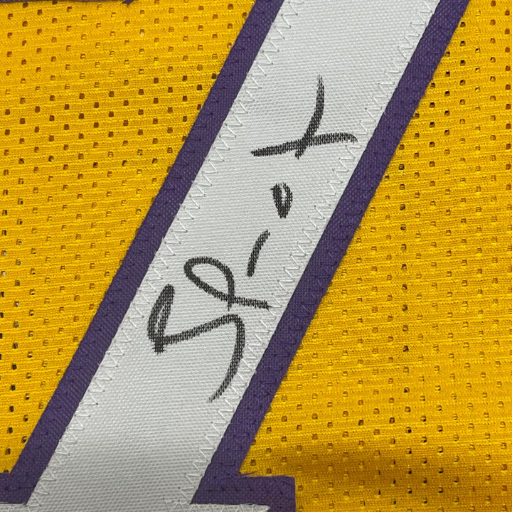 Lamar Odom Signed Jersey Los Angeles Lakers JSA Autographed