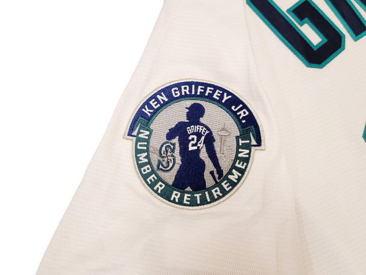 Seattle Mariners Ken Griffey Jr. Signed White Nike Cooperstown Edition Jersey
