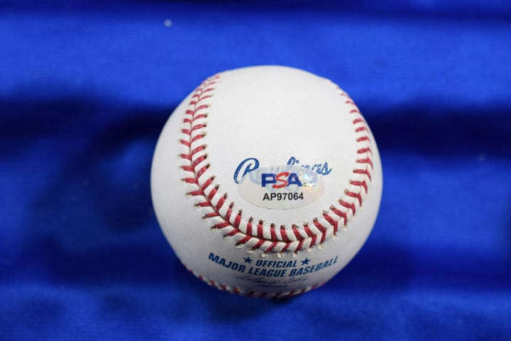 Paul Molitor PSA DNA Signed Major League OML Autograph Baseball Brewers