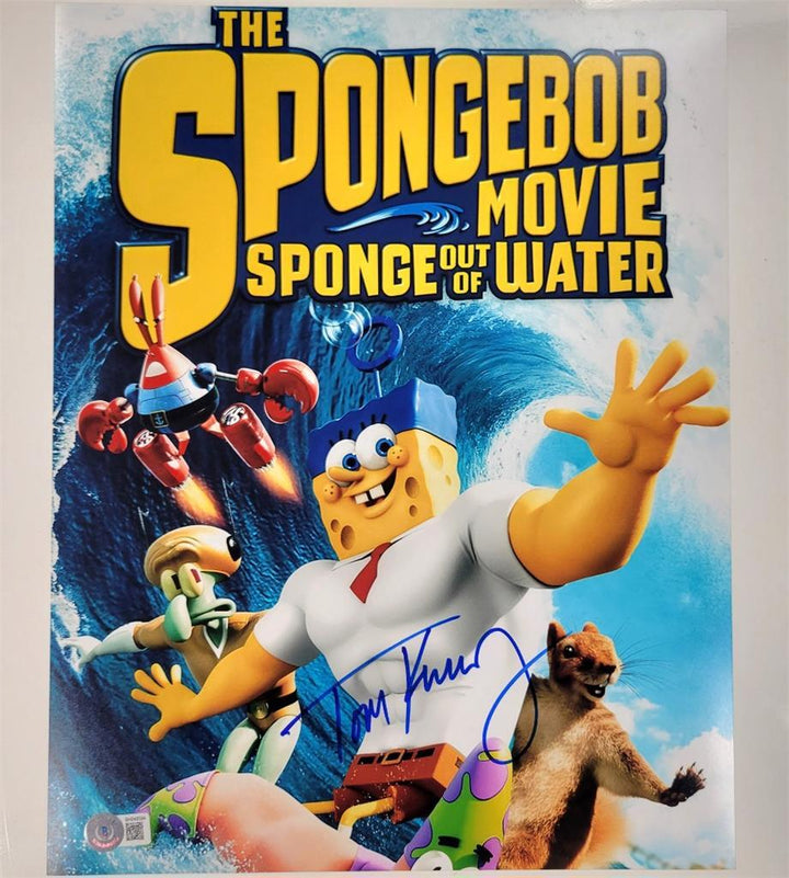 Tom Kenny signed Spongebob Squarepants 11x14 photo autograph ~ Beckett BAS Holo