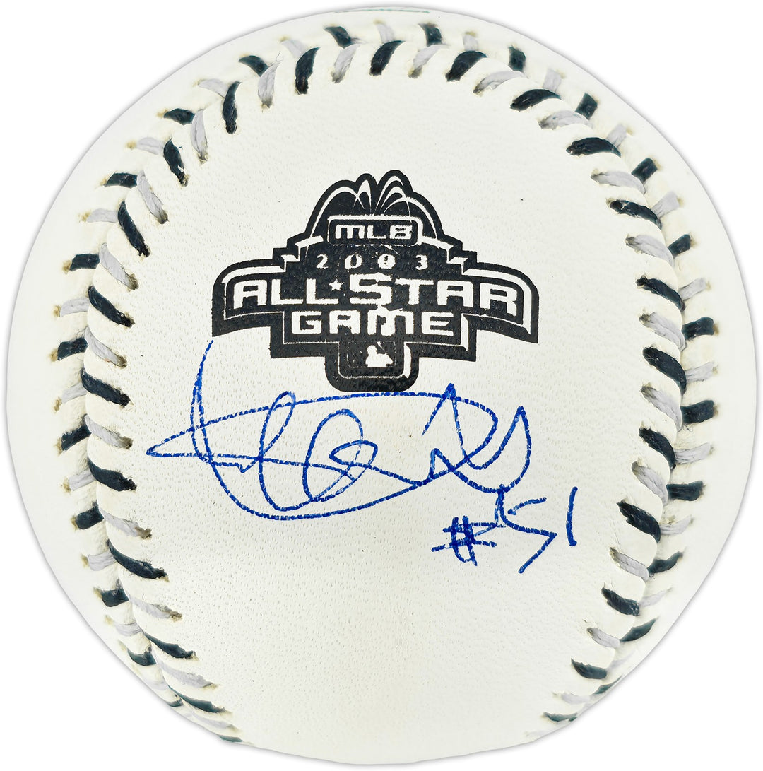 Ichiro Suzuki Auto Official 2003 ASG Logo Baseball Mariners 51 IS Holo & Beckett