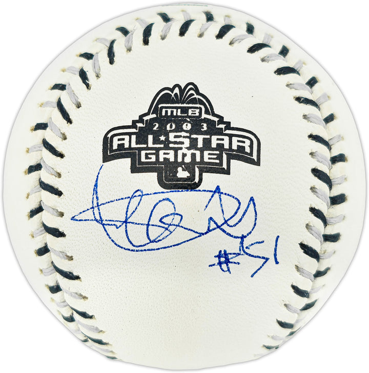 Ichiro Suzuki Auto Official 2003 ASG Logo Baseball Mariners 51 IS Holo & Beckett