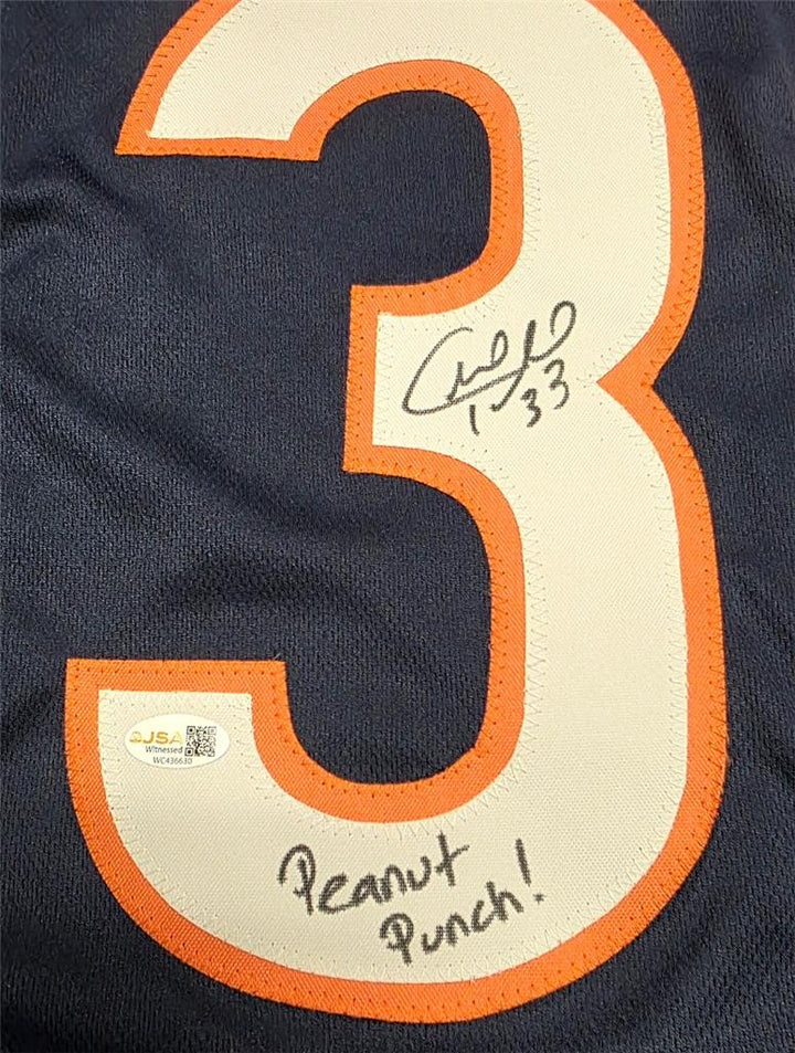 Charles Tillman signed "Peanut Punch" Chicago Bears Jersey autograph BAS Beckett