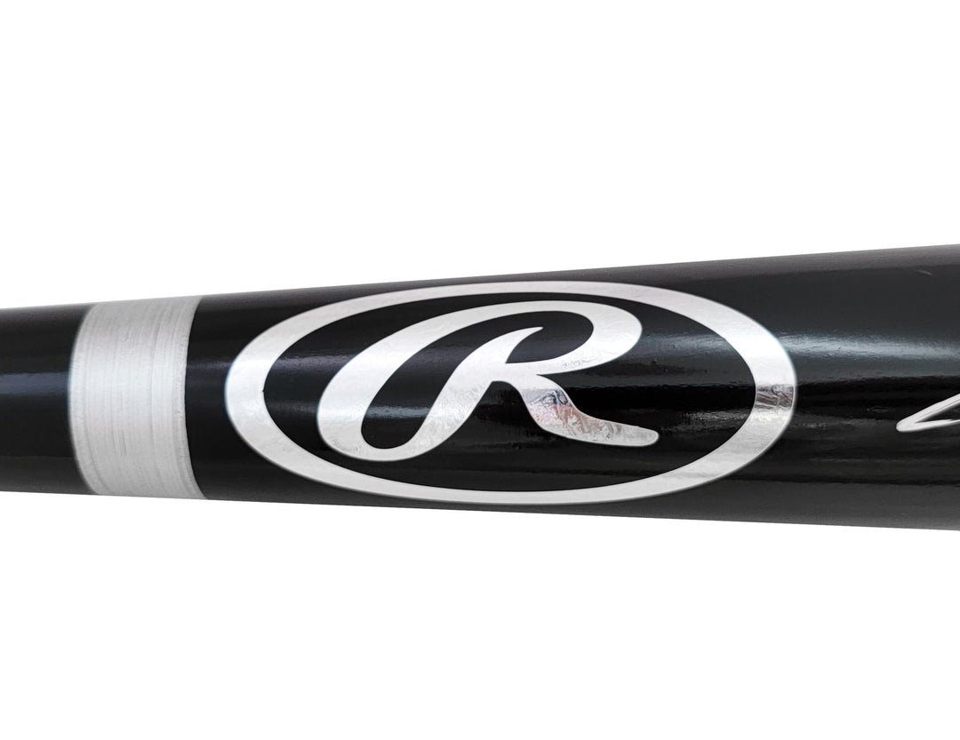 Frank Thomas Auto Black Rawlings Game Model Bat White Sox "HOF 2014" Beckett Wit