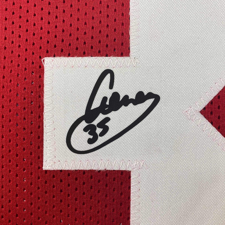 Facsimile Autographed Aeneas Williams Arizona Red Reprint Jersey Size Men's XL